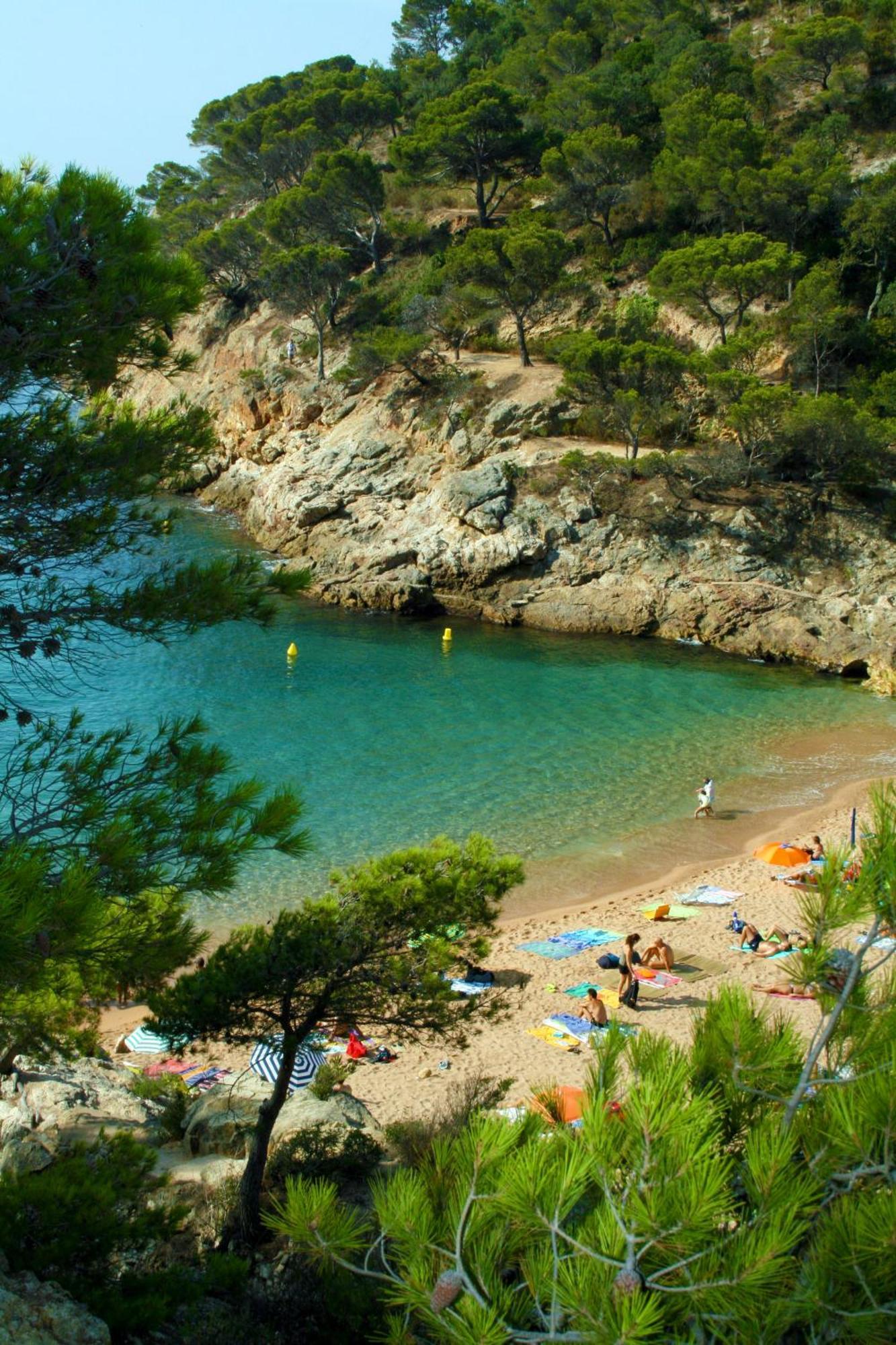 Camping Cala Pola ตอสซาเดมาร์ ภายนอก รูปภาพ